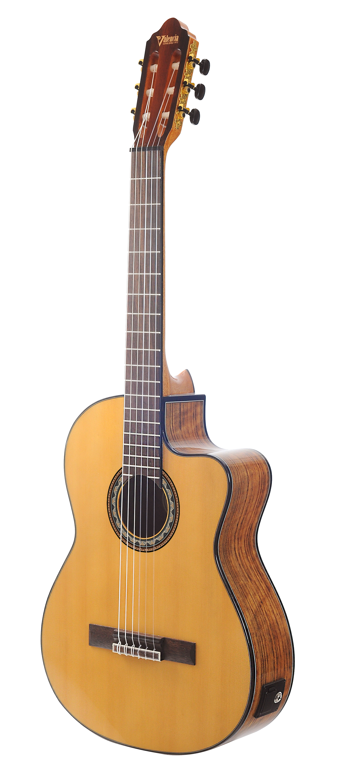 Valencia | VC564CE | Classical Guitar - Cutaway, Electric Acoustic | Full Size | Natural Valencia | VC564CE | Classical Guitar - Cutaway, Electric Acoustic | Full Size | Natural